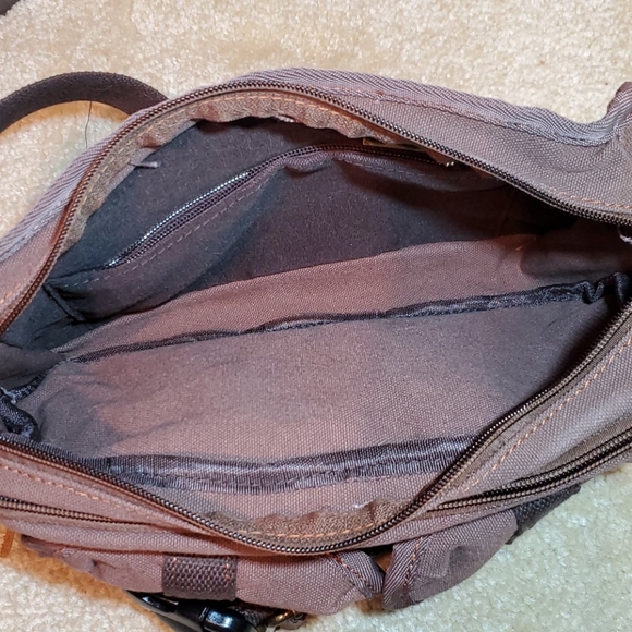 Guang Tong Brown Canvas Hiking Fanny-Pack - Picture 6 of 8